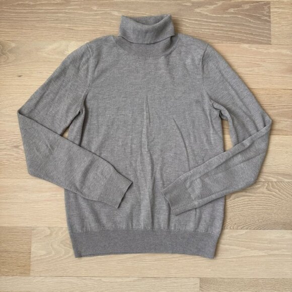 Wilfred Sweaters - WILFRED FREE TURTLENECK SWEATER - MERINO WOOL & COTTON - SIZE MEDIUM